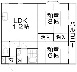 コーポ大東の物件間取画像